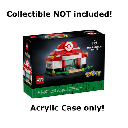 Acryl Case passend für Lego 40911 Mini Pokemon Center Special Set