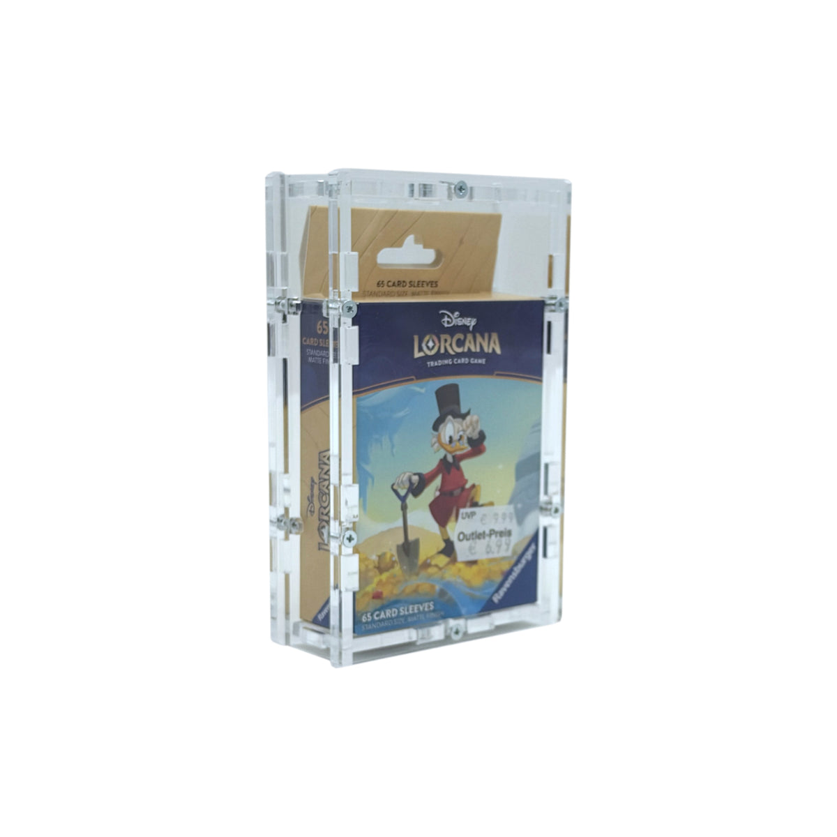 Acryl Case passend für Lorcana 65 Card Sleeves Box