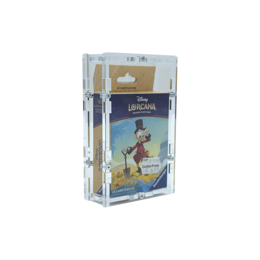 Acrylic case suitable for Lorcana 65 Card Sleeves box