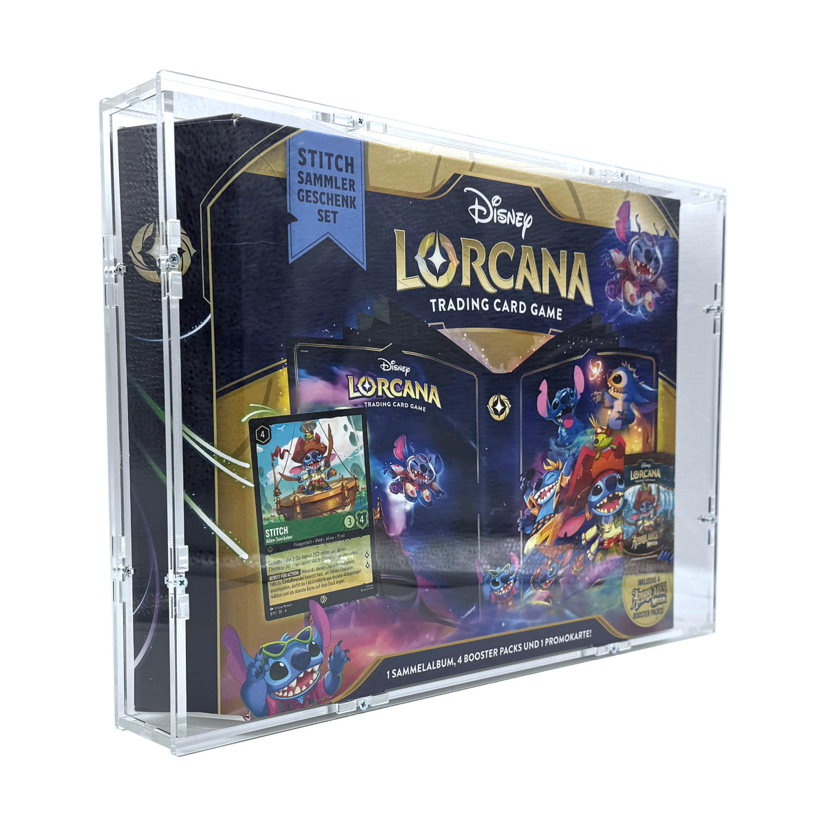 Acryl Case passend für Disney Lorcana Geschenk Gift Set