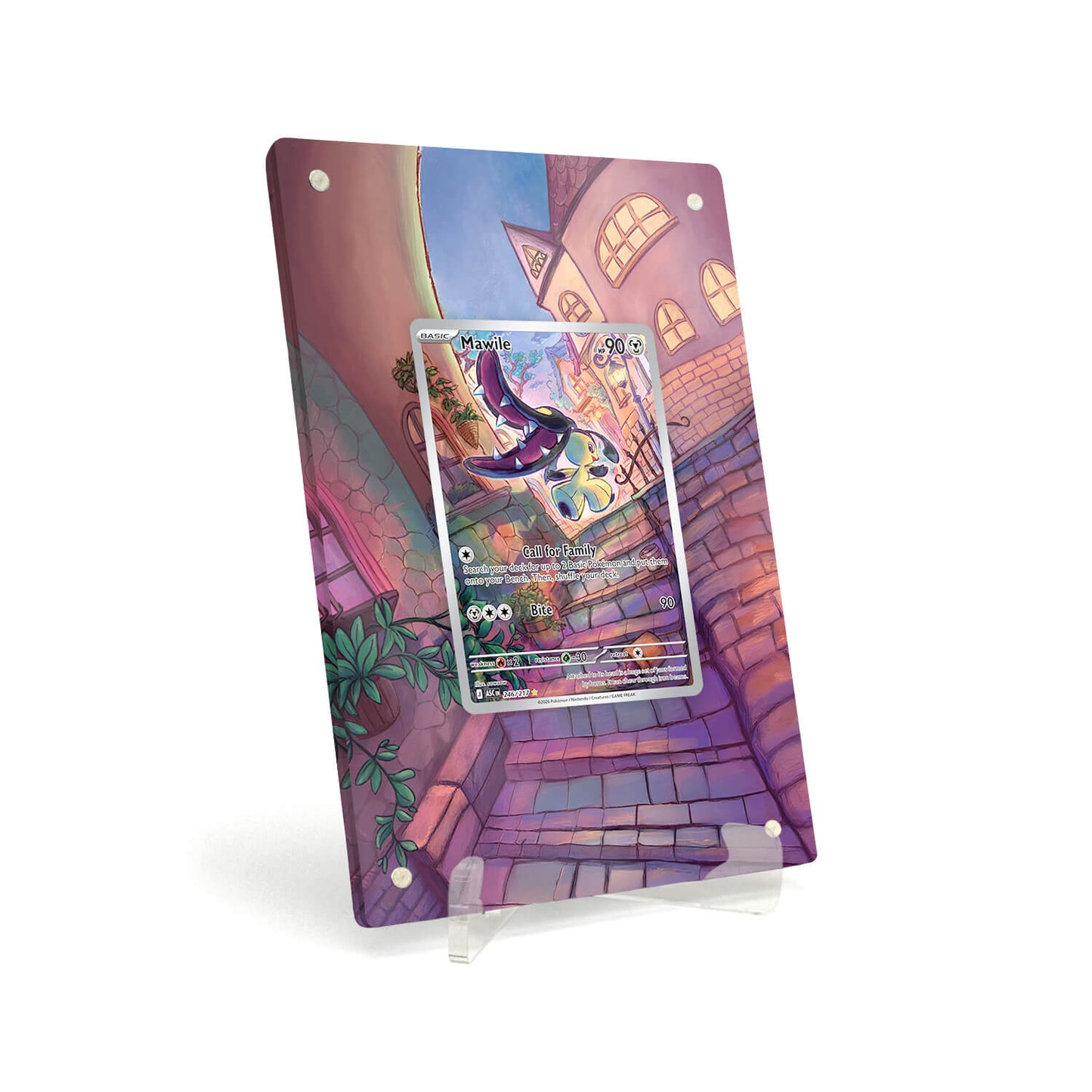 Extended Artwork Display Case Rahmen passend für Pokemon Mawile Ascended Heroes ASC 246