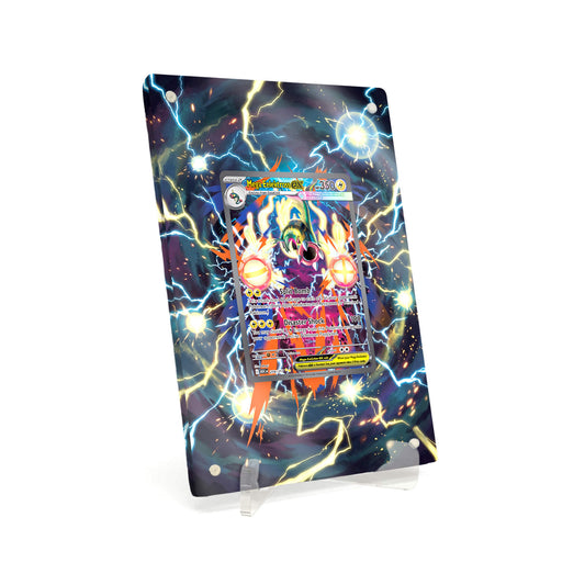 Extended Artwork Display Case Frame suitable for Pokémon Mega Eelektross ex Ascended Heroes (ASC) #278