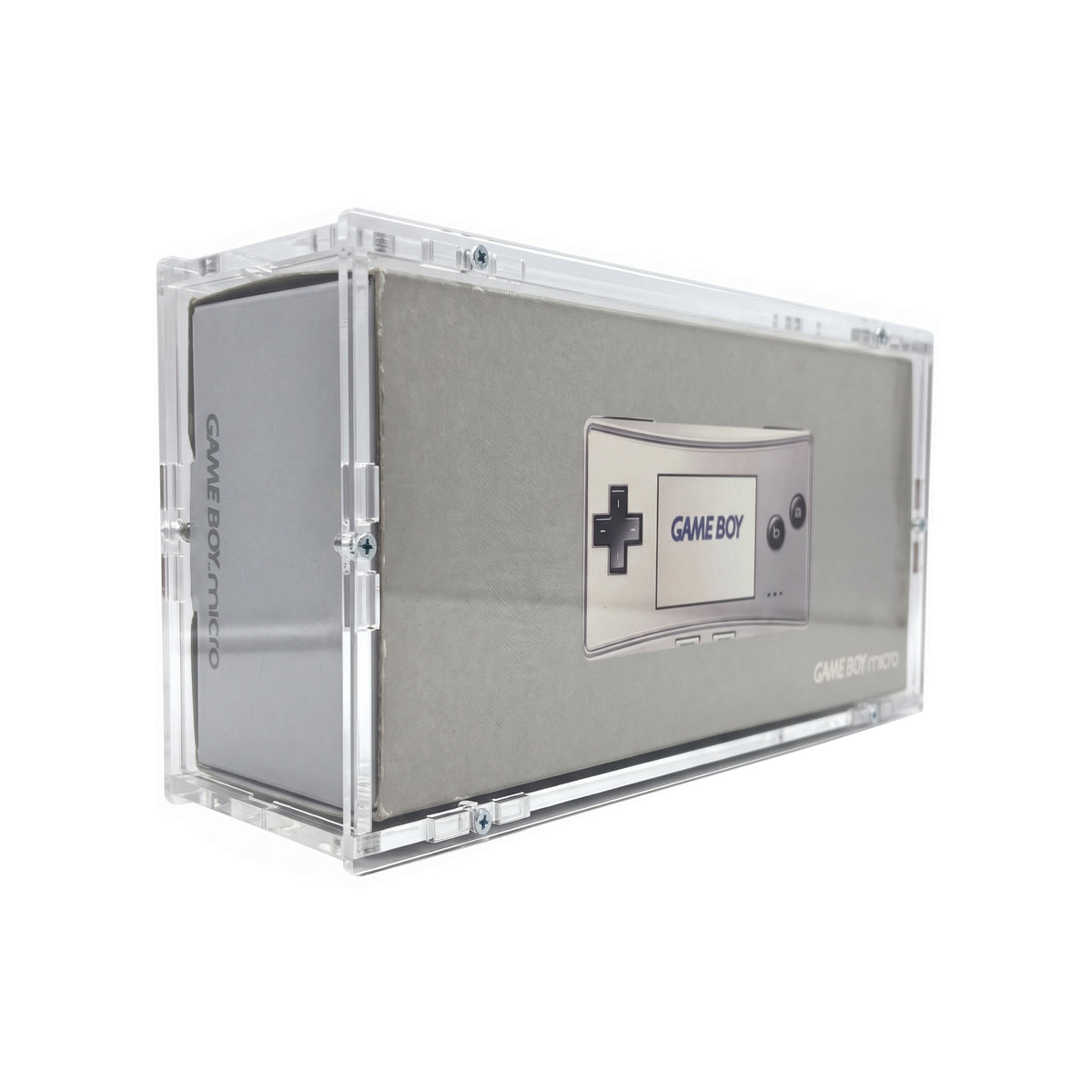Acryl Case passend für Nintendo Game Boy Micro Konsole OVP