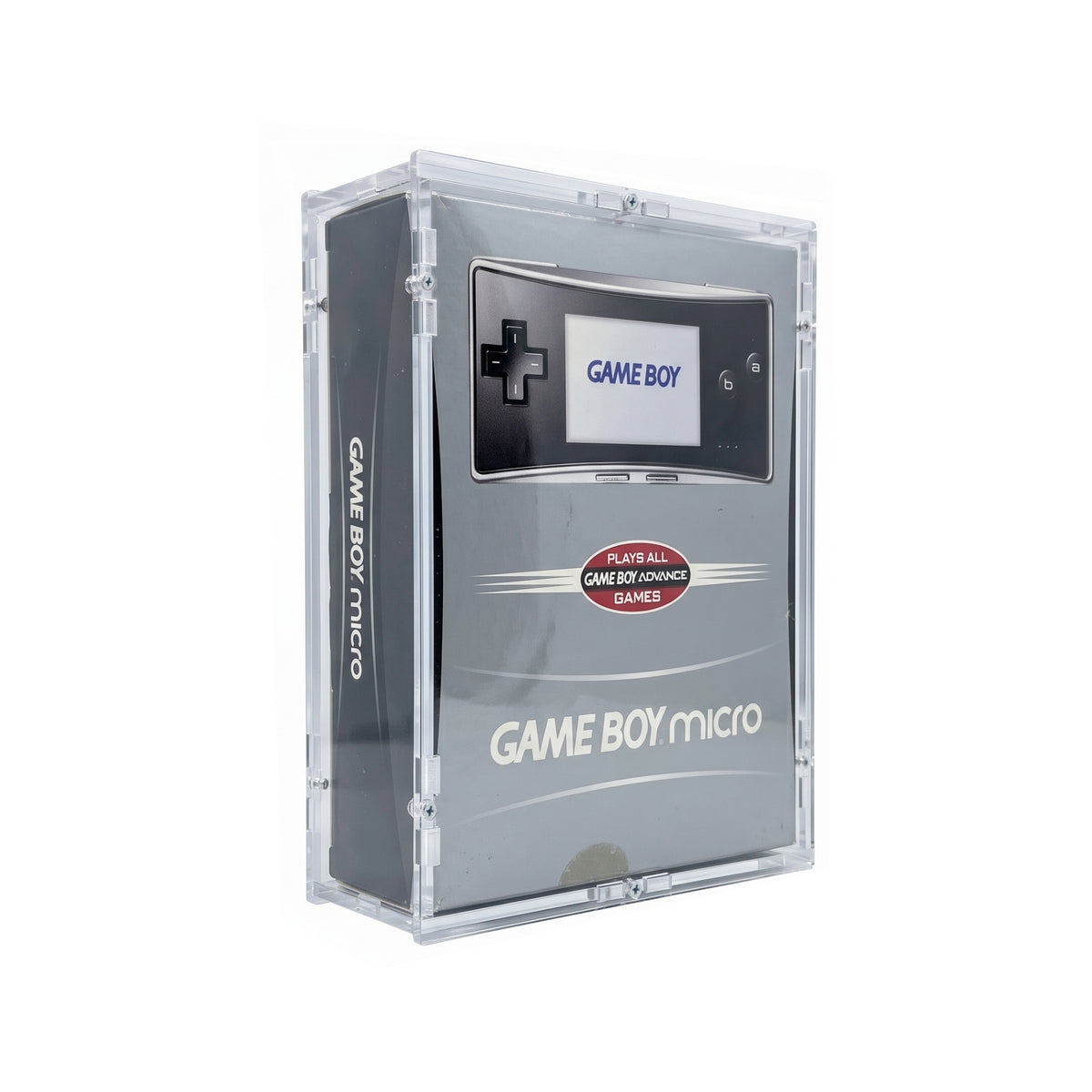 Acryl Case passend für Nintendo Game Boy Micro Konsole OVP