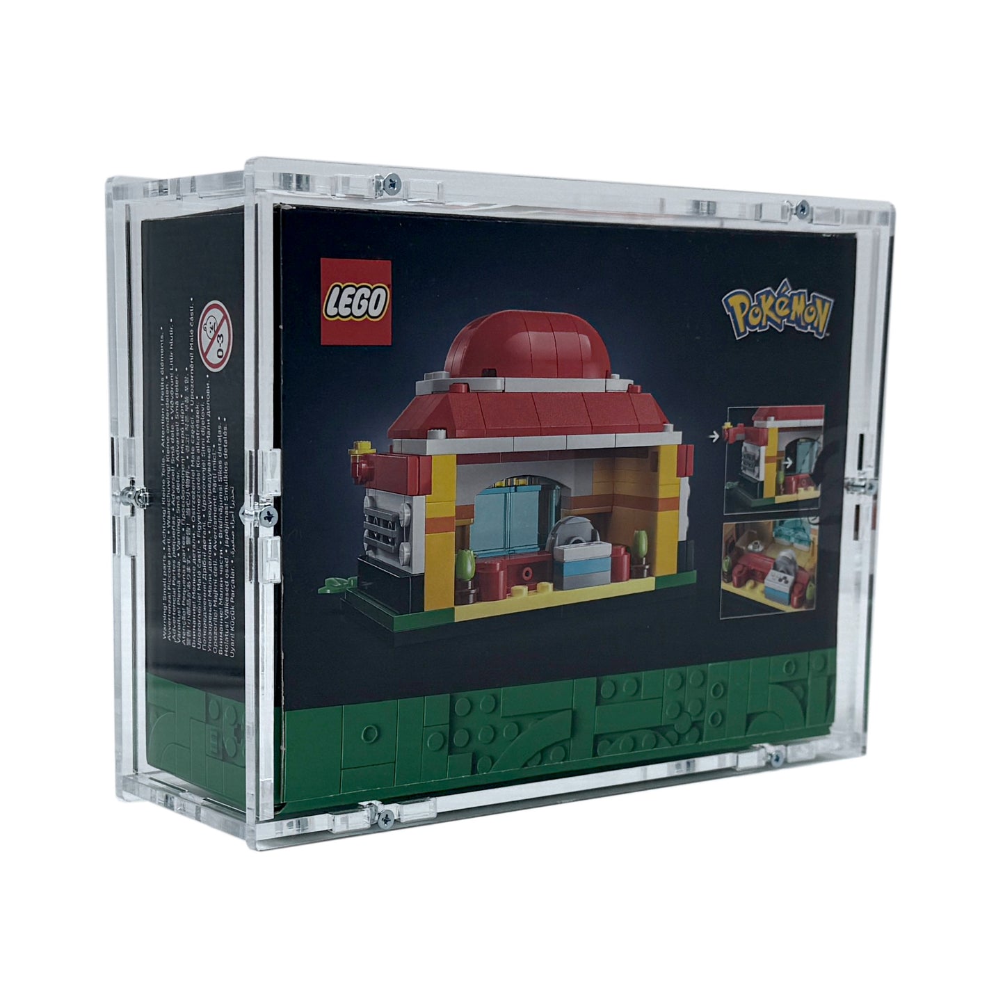 Acryl Case passend für Lego 40911 Mini Pokemon Center Special Set