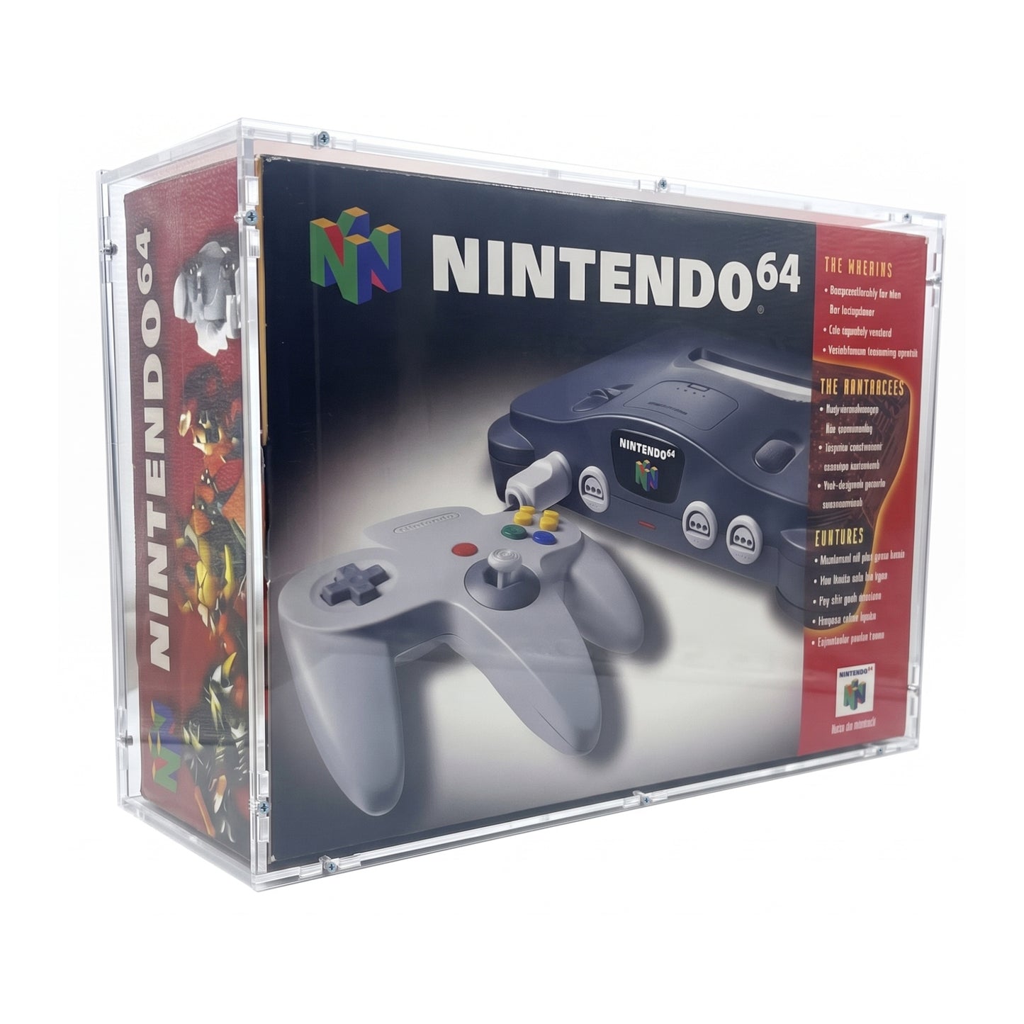 Acryl Case passend für Nintendo 64 N64 Konsolen OVP