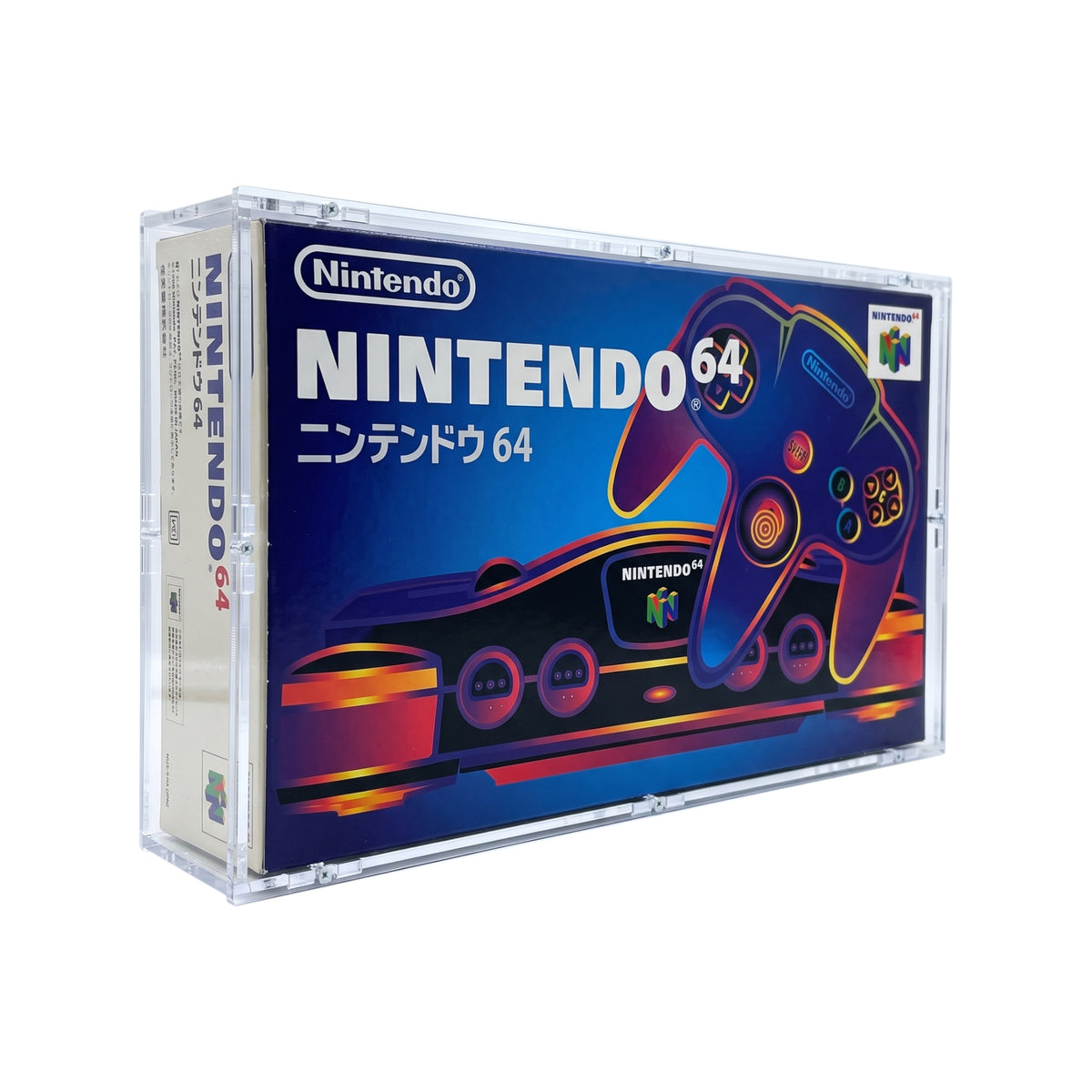 Acryl Case passend für Nintendo N64 Konsole OVP japanisch