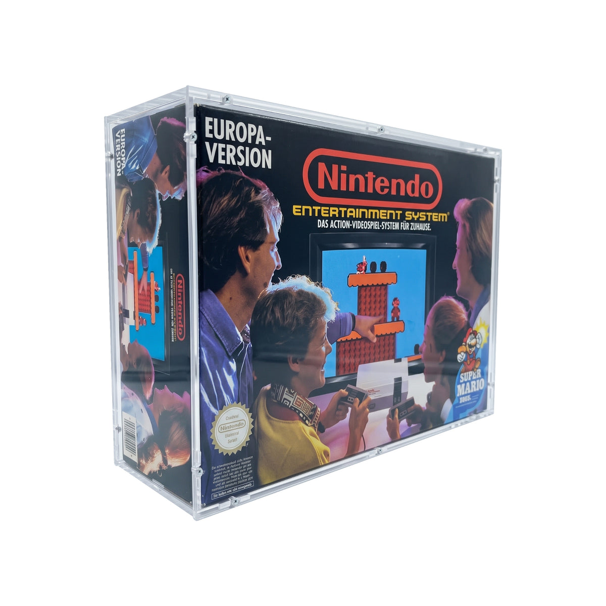 Acryl Case passend für Nintendo Entertainment System NES Konsole EU Version OVP