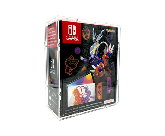 Acrylic case for Nintendo Switch OLED game console