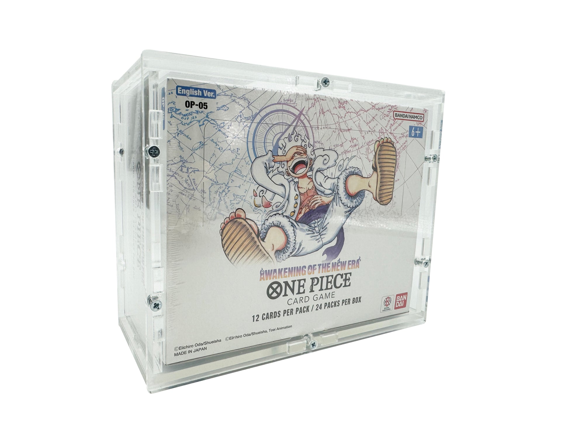Acrylic case for One Piece Display (Booster Box) English OP-05 Awakening of  the New Era