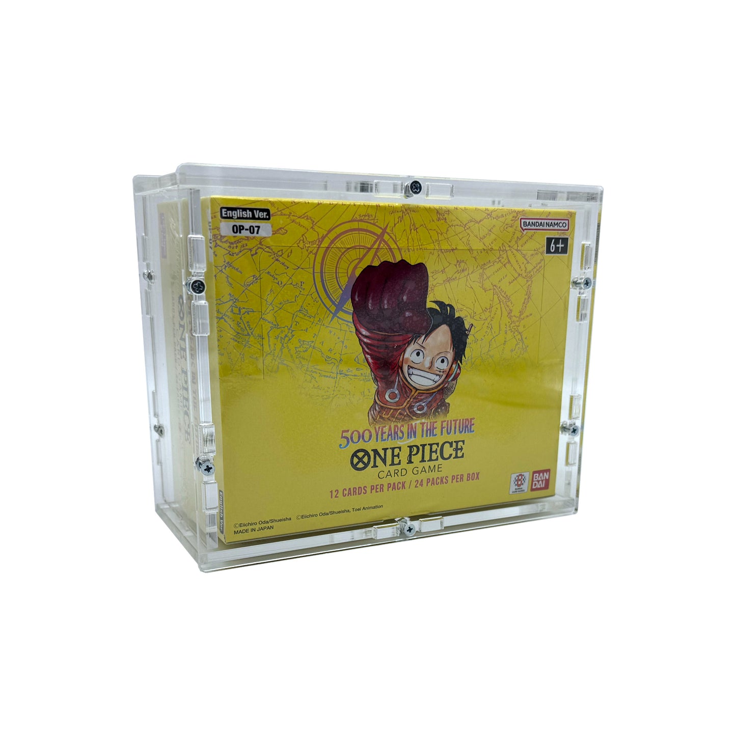 Acryl Case für One Piece OP-07  Display (Booster Box) englisch - 500 Years in the Future