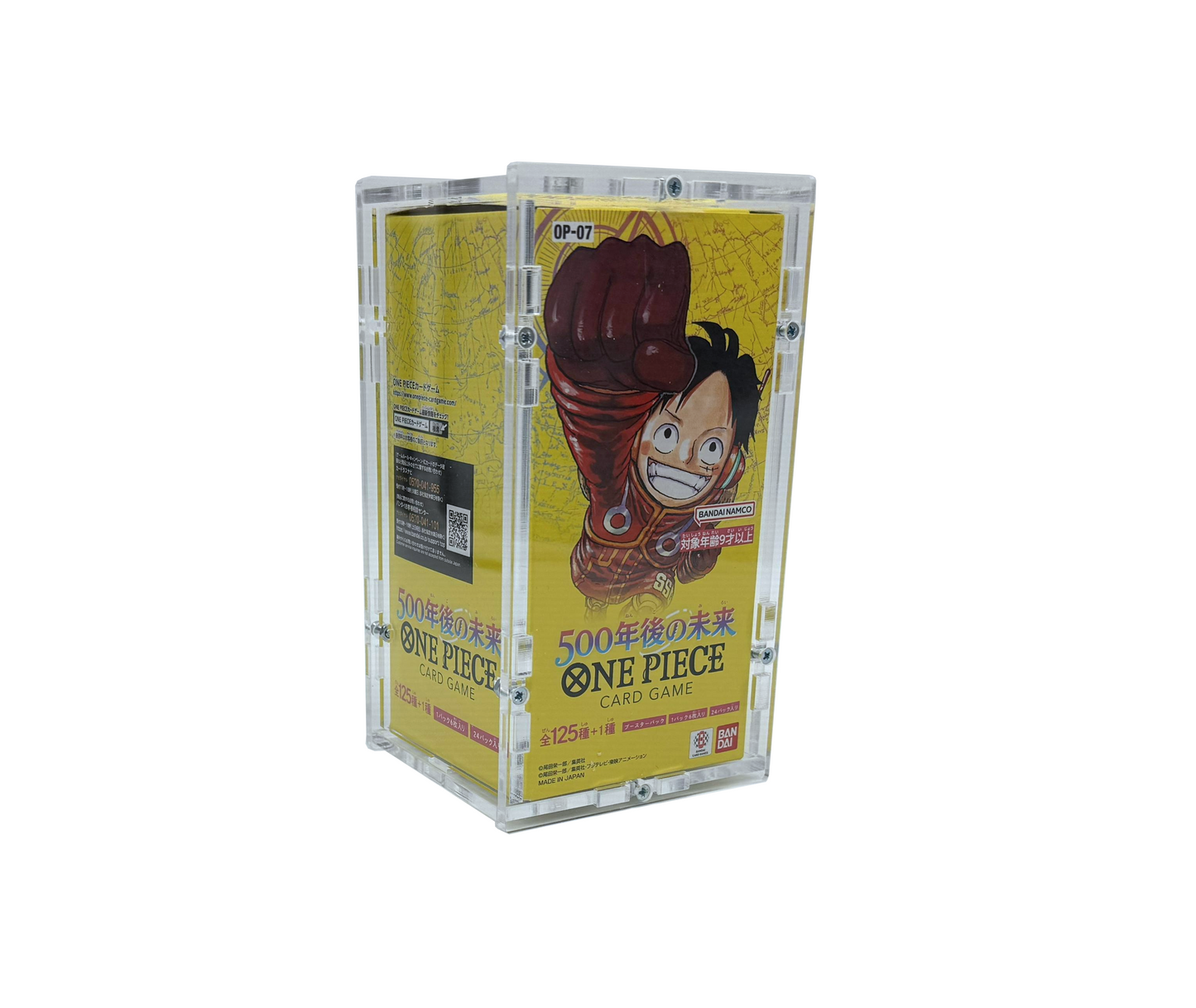 Acrylic Case suitable for One Piece Display (Booster Box) Japanese - OP-07 500 Years into the Future