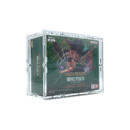 op04 english booster box Acrylic Case suitable for One Piece Display Booster Box English OP-08 – TCG-Cases.de