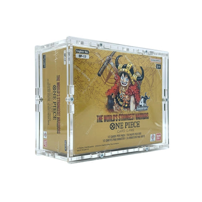 Acrylic case suitable for One Piece display (booster box) English OP-04 - OP-17