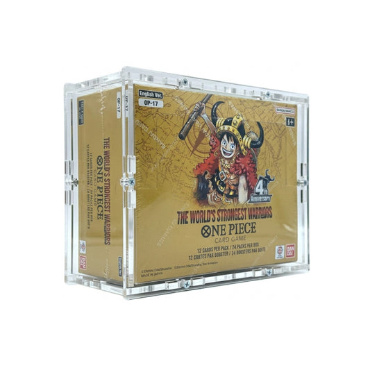 Acryl Case passend für One Piece Display (Booster Box) englisch OP-04 - OP-17