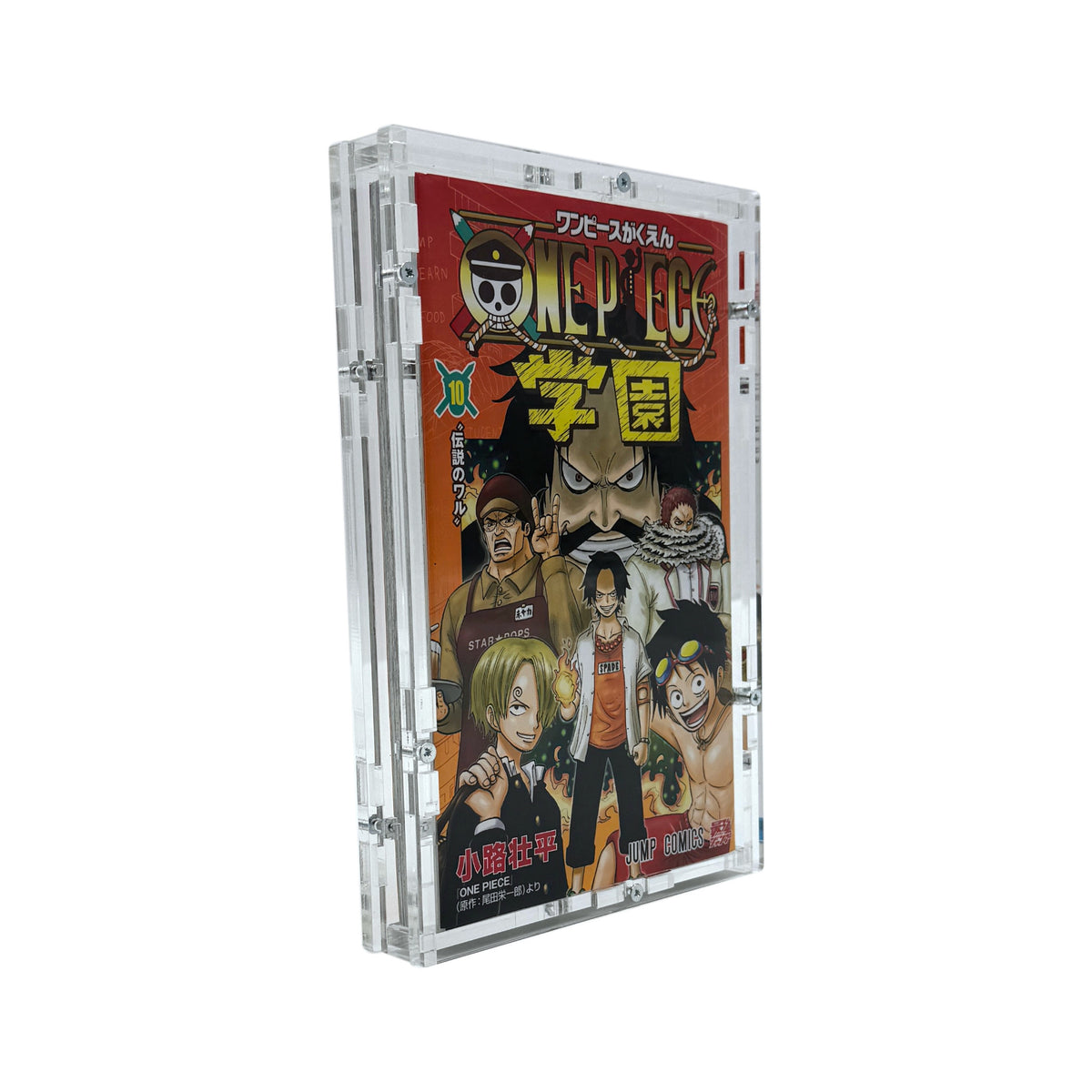 Acryl Case passend für One Piece Gakuen Jump Manga Comic Vol. 10
