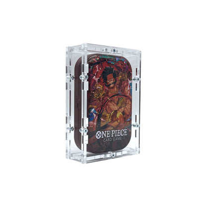 Acrylic case suitable for One Piece Mini Tin Box multiple chambers English