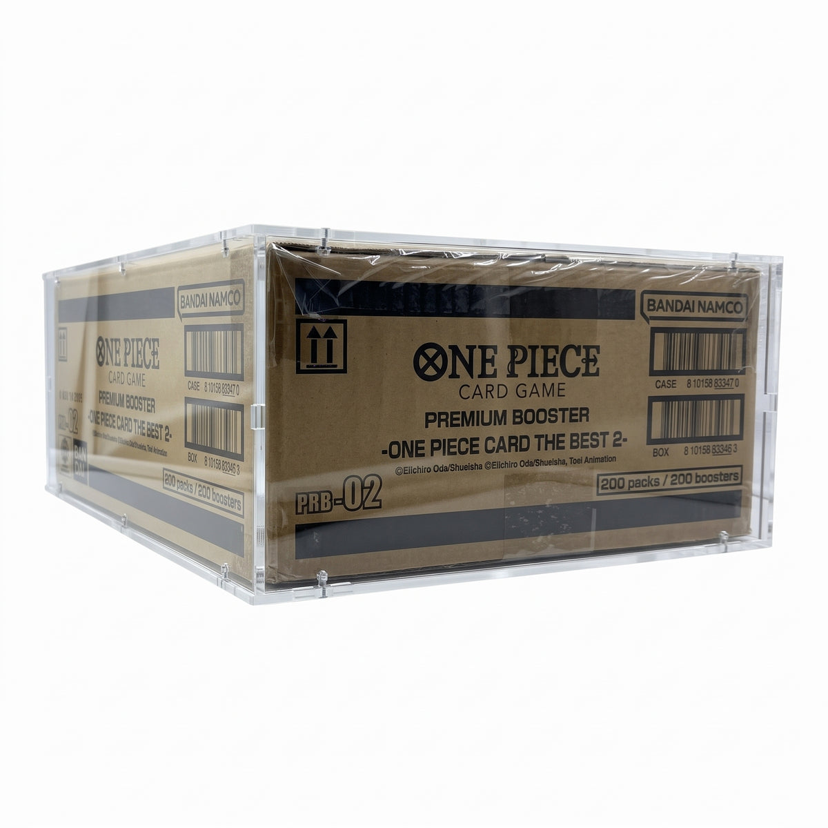 Acrylic Case for One Piece Booster Box Display PRB Series English Packaging