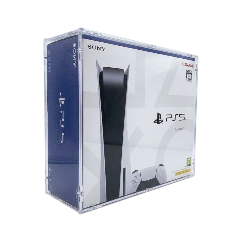 Acryl Case passend für Sony PlayStation 5 Original Disc Konsole OVP