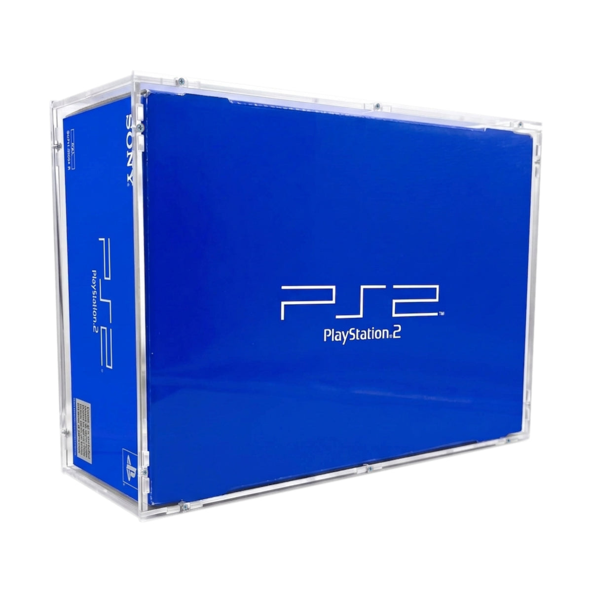 Acryl Case passend für Sony PlayStation 2 Fat Konsole OVP