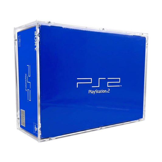 Acryl Case passend für Sony PlayStation 2 Fat Konsole OVP