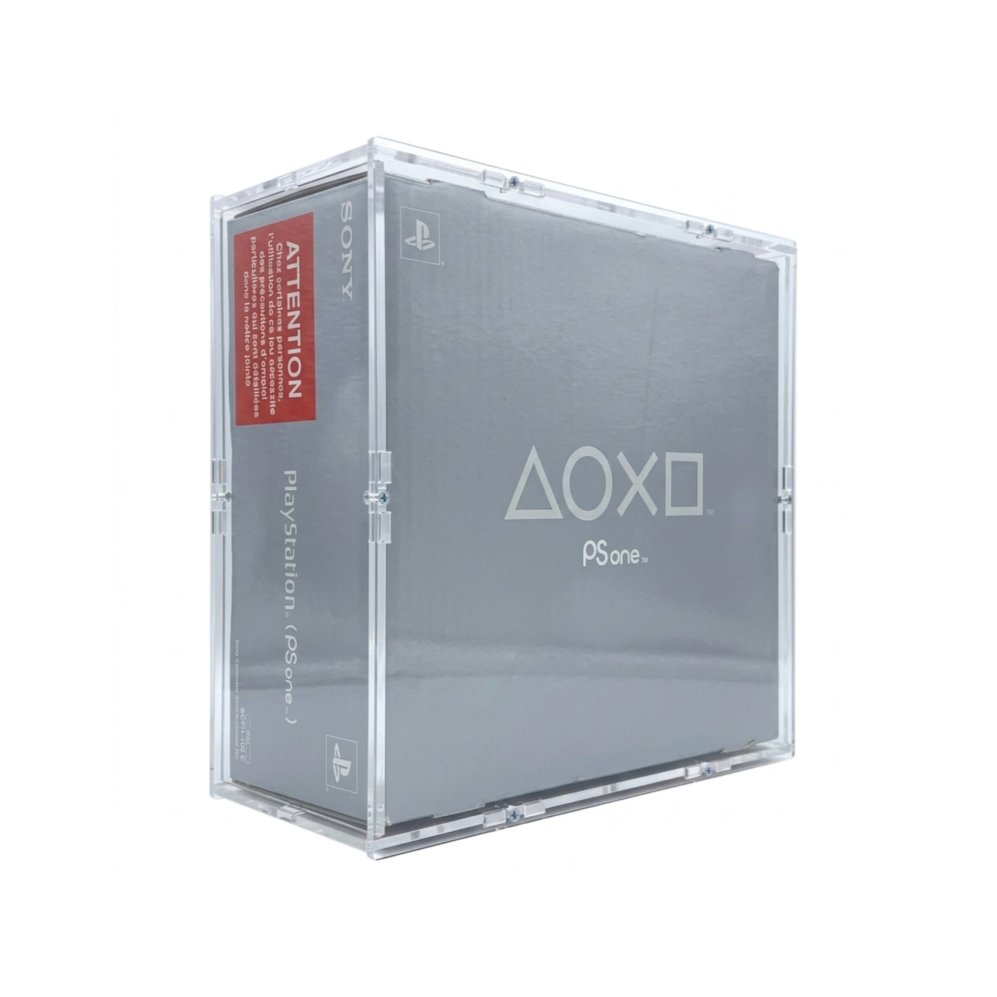 Acryl Case passend für Sony Playstation 1 PS1 PSOne Konsole Slim OVP