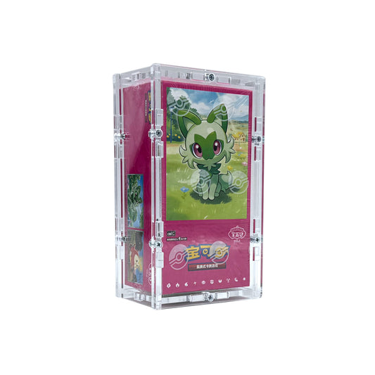 Acryl Case passend für Pokemon Gem Pack Booster Box chinesisch
