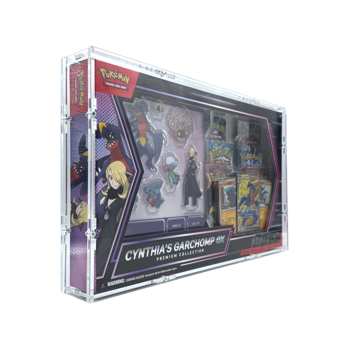 Acryl Case passend für Pokemon Cynthia's Garchomp ex Premium Collection