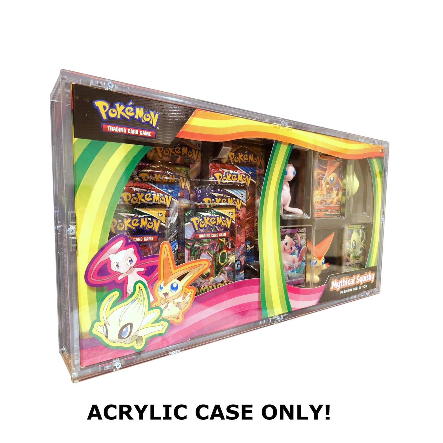 Acryl Case passend für Pokemon Mythical Squishy Premium Collection