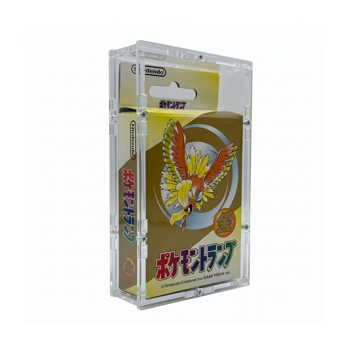 Acrylic Case suitable for Pokemon Poker Deck Playing Cards 1999 Japanese