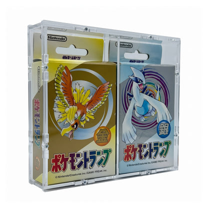 Acrylic Case suitable for Pokemon Poker Deck Playing Cards 1999 Japanese