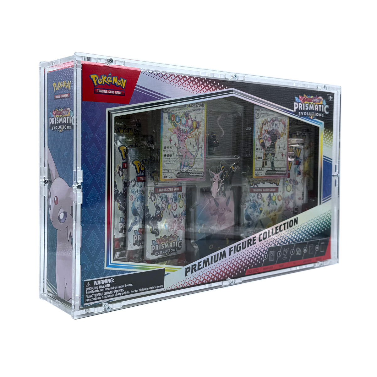 Acryl Case passend für Pokemon Premium Figuren Kollektion Prismatische Entwicklungen
