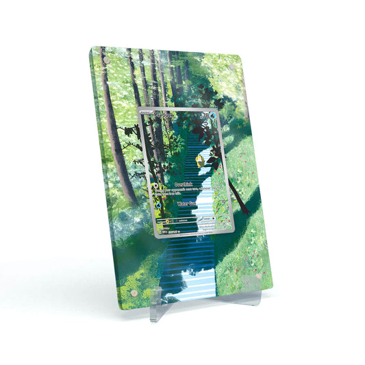 Extended Artwork Display Case Rahmen passend für Pokemon Psyduck 151 MEW 175