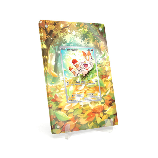 Extended Artwork Display Case Rahmen passend für Pokemon Scorbunny Ascended Heroes (ASC) #225