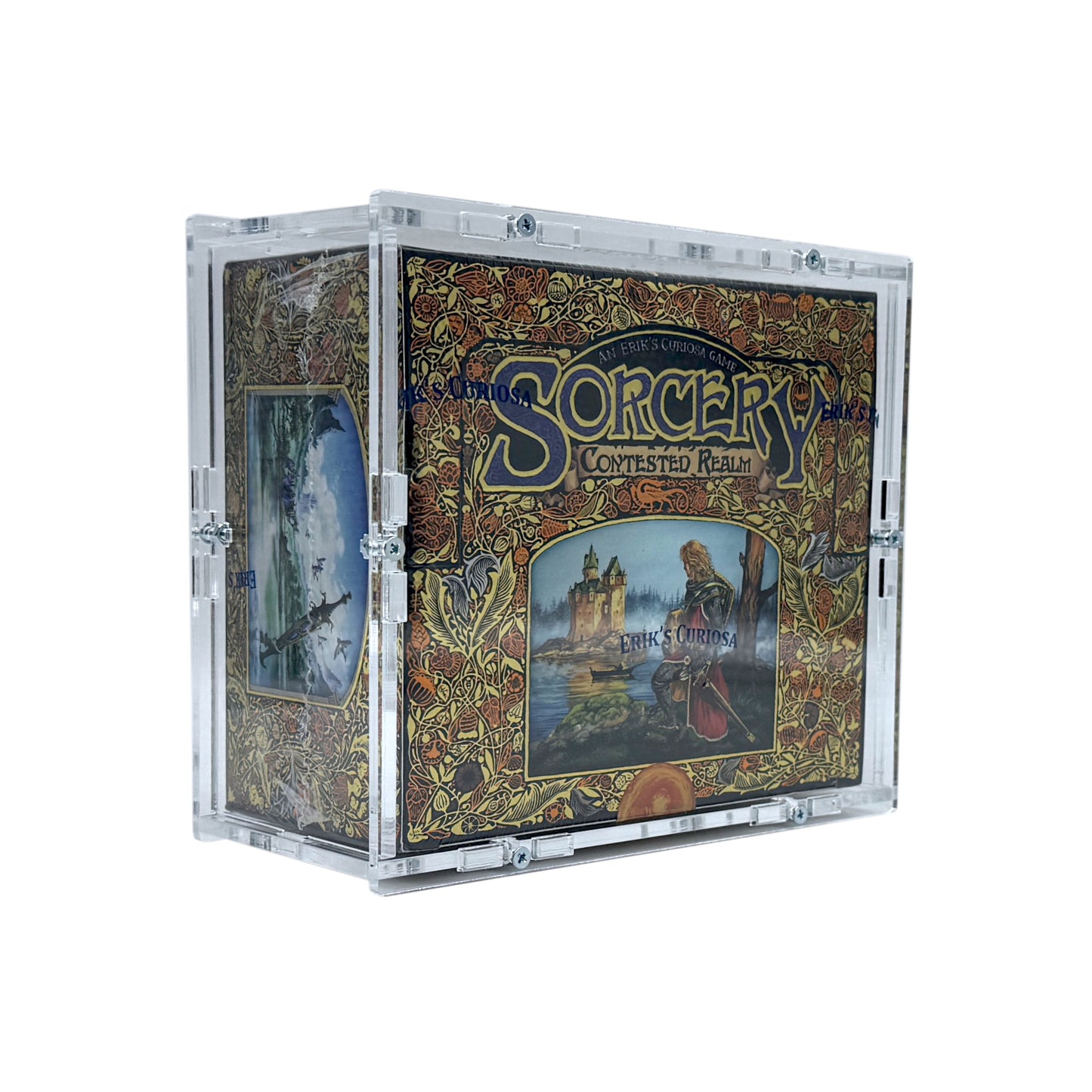 sorcery tcg booster box Acrylic case suitable for Sorcery TCG Booster Box Version 3 – TCG-Cases.de