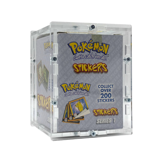 Acryl Case passend für Pokemon Artbox Sticker Series 1 Display