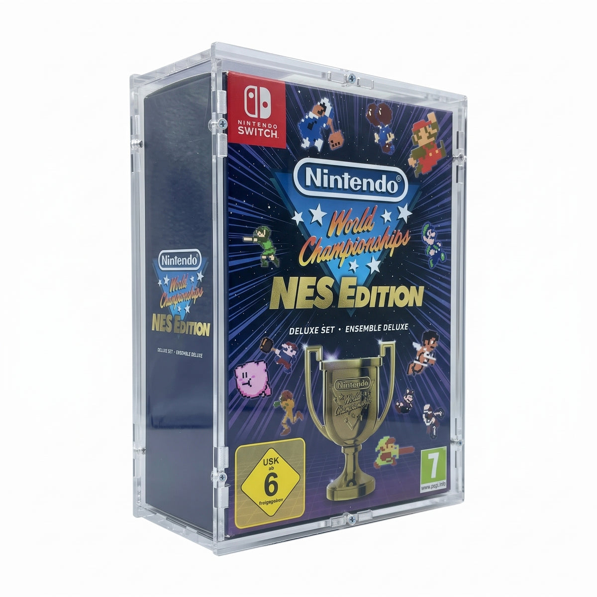 Acryl Case passend für Nintendo Switch World Championships NES Edition