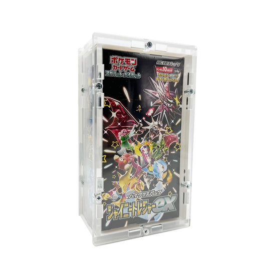 Acrylic Case suitable for Pokemon Japanese Display Booster Box small