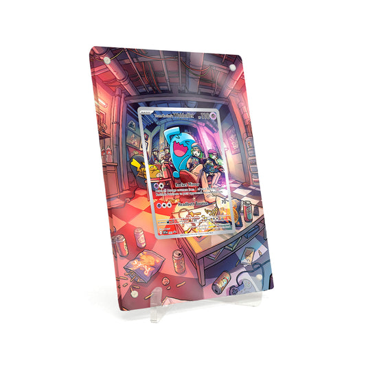 Extended Artwork Display Case Rahmen passend für Pokemon Team Rocket’s Wobbuffet Scarlet & Violet Promos (SVP) #203