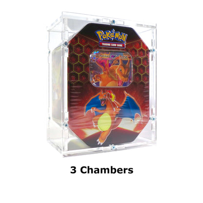 Acrylic case suitable for Pokemon Tin - for example Hidden Fates