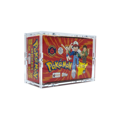 Acrylic case suitable for Topps Pokemon 6 Stickers Box MERLIN
