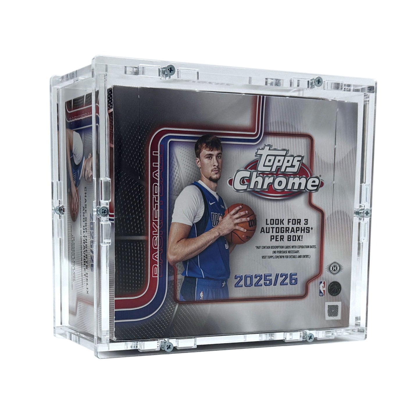 Acryl Case passend für verschiedene Basketball Topps Chrome Boxen