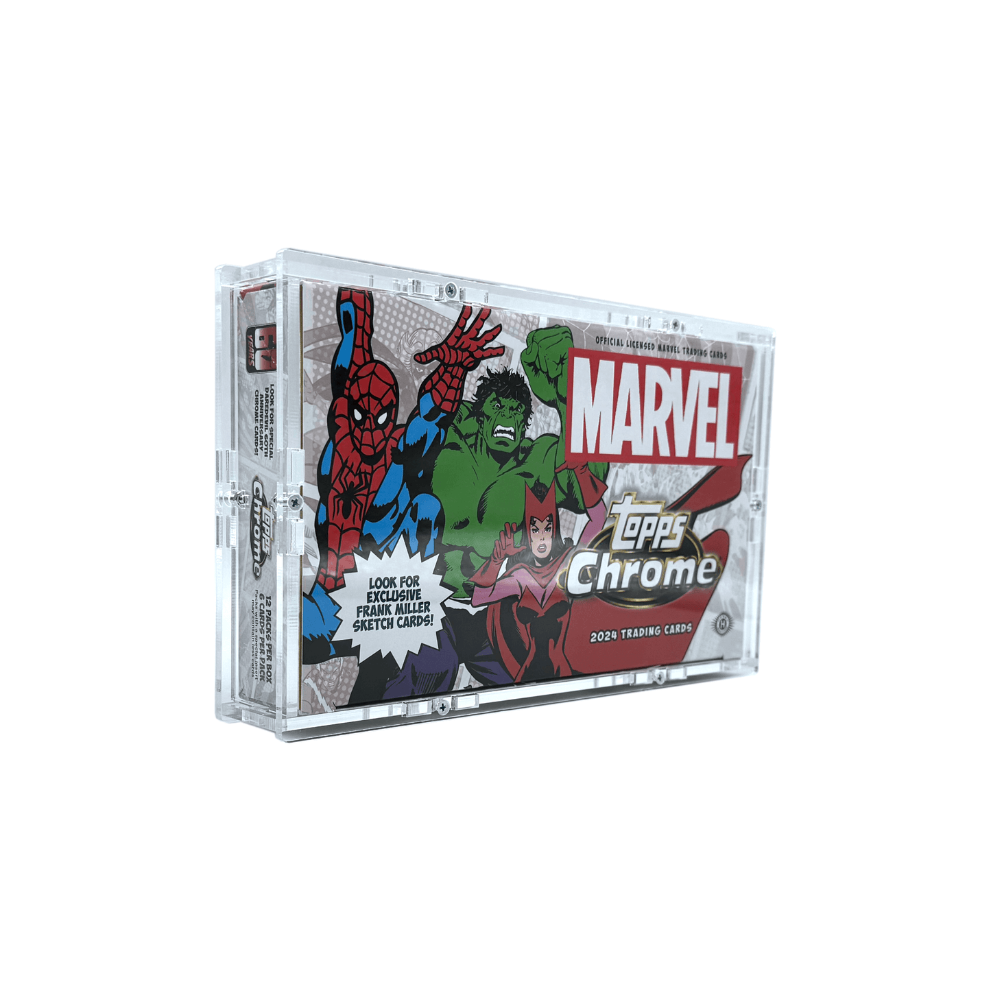 Acryl Case für Topps Marvel Chrome 2024 Box