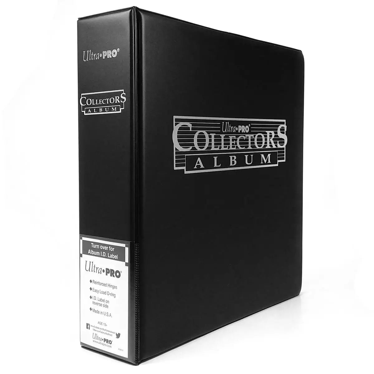 Ultra Pro Binder Collectors Card Album black schwarz 3" TCGCases.de