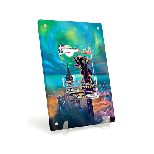 Extended Artwork Display Case Rahmen passend für Pokemon Umbreon VMAX Evolving Skies EVS 215