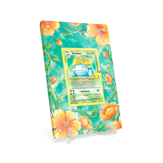 Extended Artwork Display Case Rahmen passend für Pokemon Venusaur Celebrations (CEL) #15