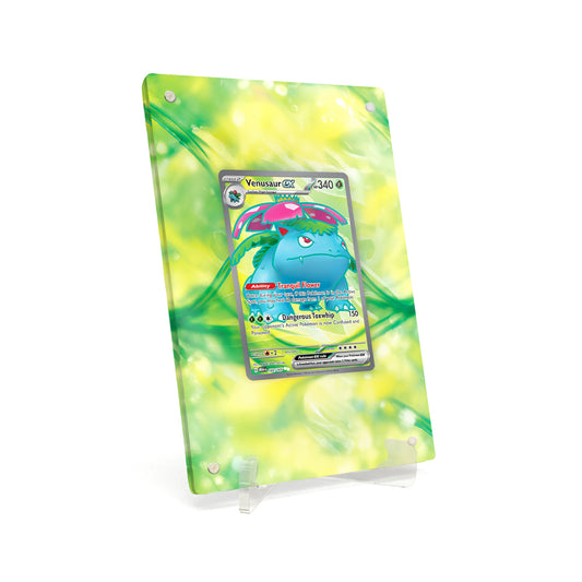 Extended Artwork Display Case Rahmen passend für Pokemon Venusaur ex 151 (MEW) #182