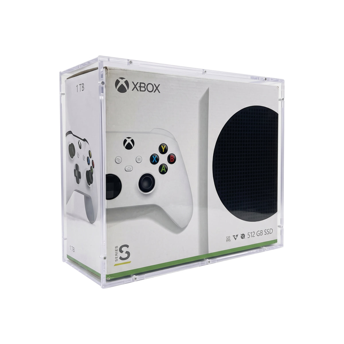 Acrylic Case Compatible with Microsoft Xbox Series S Console, Original Packaging