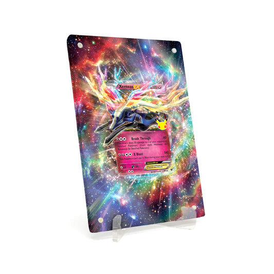 Extended Artwork Display Case Rahmen passend für Pokemon Xerneas-EX Celebrations (CEL) #97