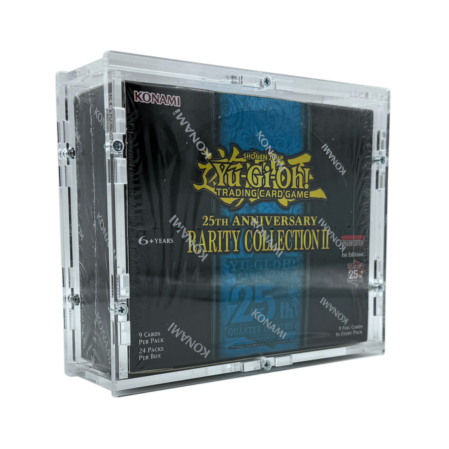 Acryl Case für Yu-Gi-Oh!  25th Anniversary Rarity Collection II Display